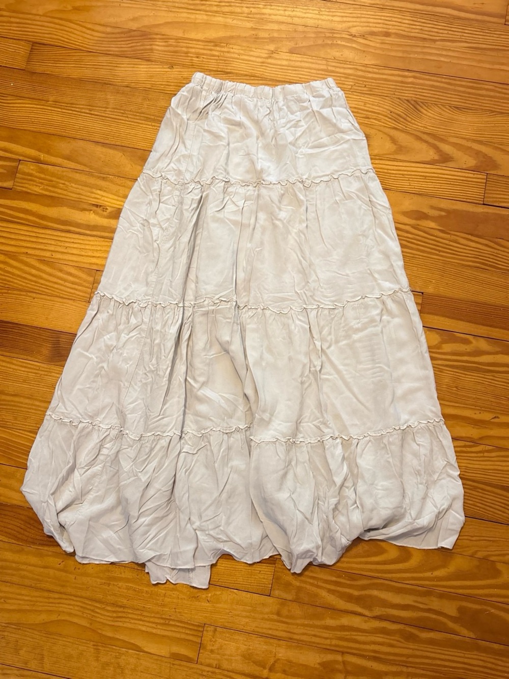 Tan brandy Melville maxi skirt
